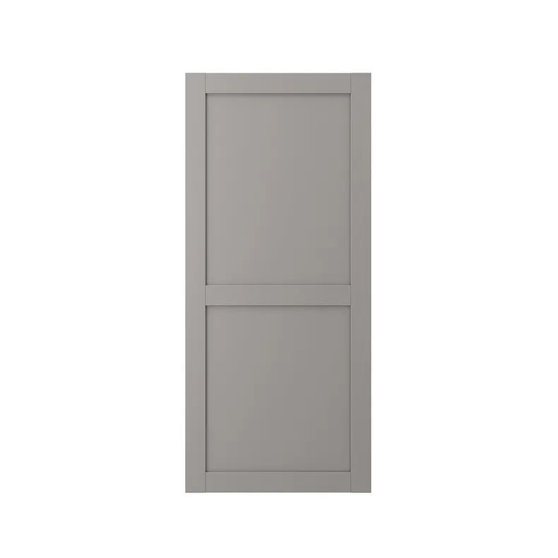 IKEA ENHET ЕНХЕТ, дверцята, сірий рама, 60x135 см 105.160.60 фото №1