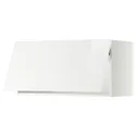 IKEA METOD МЕТОД, шафа навісна, горизонтальна, білий / РІНГХУЛЬТ білий, 80x40 см 093.918.91 фото thumb №1