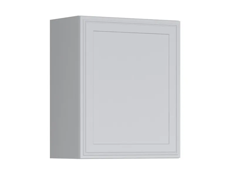 BRW Верхний кухонный шкаф Верди 60 см левый светло-серый матовый, греноловый серый/светло-серый матовый FL_G_60/72_L-SZG/JSZM фото №2