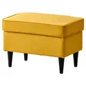 IKEA STRANDMON СТРАНДМОН, табурет для ног, Шифтебу желтый 203.004.32 фото thumb №1