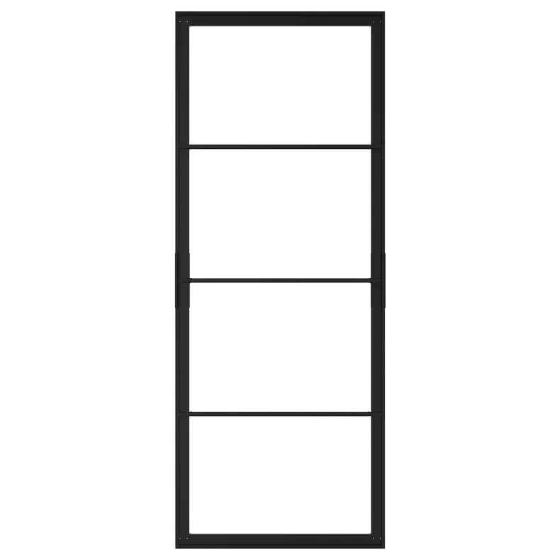 IKEA SKYTTA СКЮТТА, рама розсувних дверцят, чорний, 77x196 см 804.977.27 фото №1