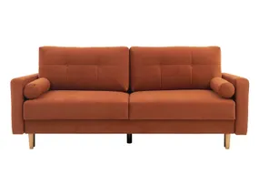 BRW Трехместный диван-кровать Torent оранжевого цвета, Тринити 25 Руст SO3-TORENT-LX_3DL-G2_BA441C фото