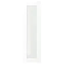 IKEA ENKÖPING ЭНЧЁПИНГ, стеклянная дверь, белая имитация дерева, 30x100 см 405.057.86 фото thumb №1