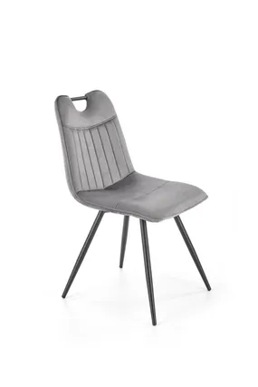 Кухонний стілець HALMAR K521 сірий фото