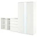 IKEA VIHALS ВИХАЛС, гардероб, комбинация, белый, 270x57x200 см 594.421.81 фото thumb №1