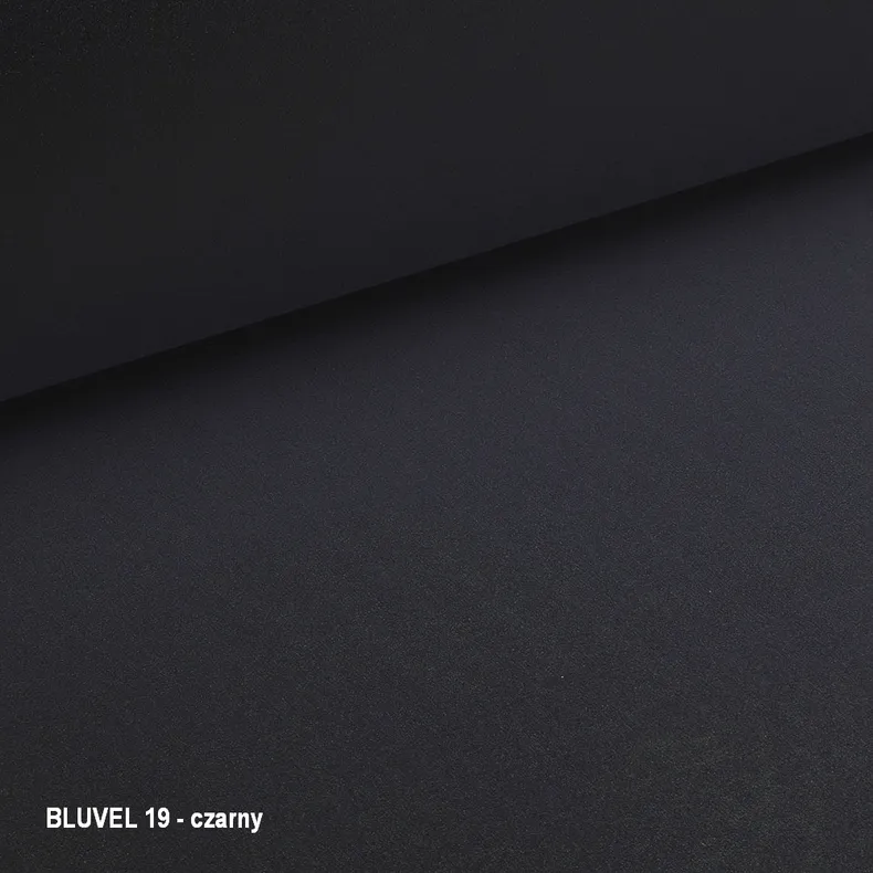 Стілець оксамитовий SIGNAL QUEEN Velvet, Bluvel 19 - чорний фото №3