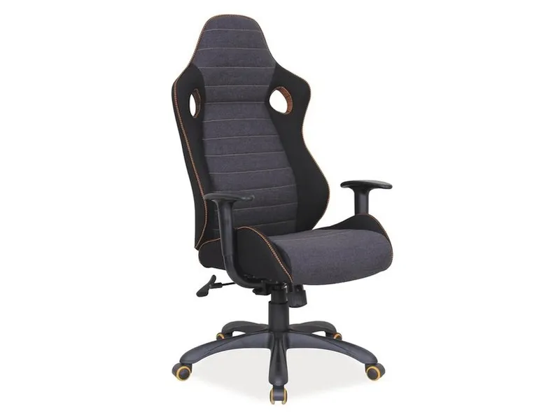 Поворотний стілець SIGNAL Q-229, сірий / чорний фото №1