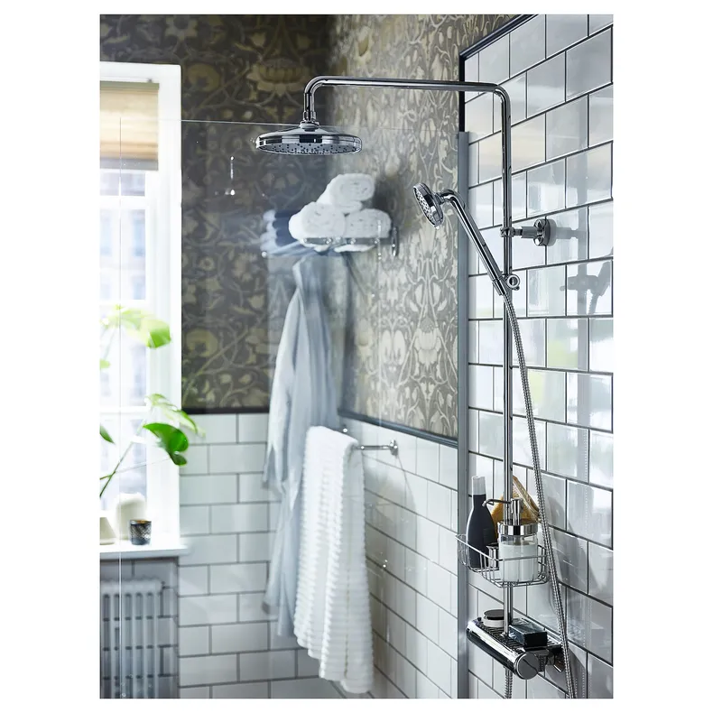 IKEA VOXNAN ВОКСНАН, душовий комплект із термост змішув, хромований 403.426.00 фото №2