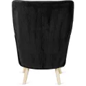 Кресло мягкое бархатное MEBEL ELITE SANTOS Velvet, Черный фото thumb №11