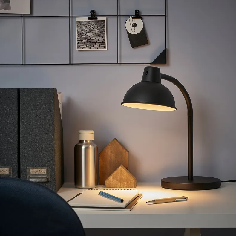 IKEA SKURUP СКУРУП, робоча лампа, чорний 805.167.78 фото №3