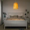 IKEA KNIXHULT КНІКСХУЛЬТ, підвісний світильник, бамбук / ручна робота, 40 см 404.048.86 фото thumb №5