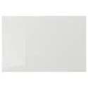 IKEA RINGHULT РІНГХУЛЬТ, дверцята, глянцевий світло-сірий, 60x40 см 603.271.42 фото thumb №1