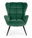 М'яке крісло HALMAR TYRION, темно-зелений фото thumb №6