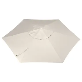 IKEA LINDÖJA ЛІНДОЯ, навіс для парасолі від сонця, світло-сірий бежевий, 300 см 105.320.22 фото