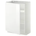 IKEA METOD МЕТОД, підлогова шафа з полицями, білий / РІНГХУЛЬТ білий, 60x37 см 594.606.79 фото thumb №1