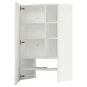 IKEA METOD МЕТОД, навесной шкаф д / вытяжки / полка / дверь, белый / Рингхульт белый, 60x100 см 095.042.23 фото thumb №1