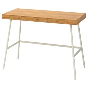 IKEA LILLÅSEN ЛИЛЛОСЕН, письменный стол, бамбук, 102x49 см 902.782.77 фото