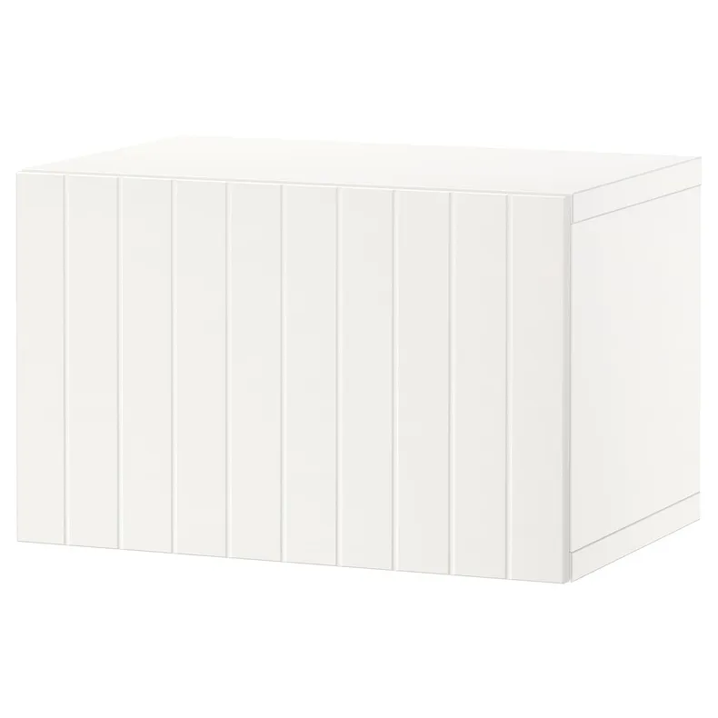 IKEA BESTÅ БЕСТО, настінна комбінація шаф, білий / Суттервікен, 60x42x38 см 794.308.70 фото №1