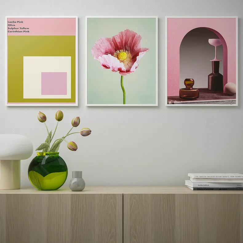 IKEA BILD БІЛЬД, постер, лаелія рожева, 40x50 см 905.549.63 фото №2