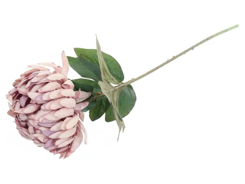 BRW одиночна хризантема рожева 090094 фото №1