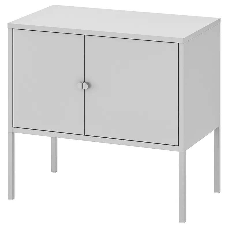 IKEA LIXHULT ЛИКСГУЛЬТ, шкаф, металлический / серый, 60x35 см 703.286.69 фото №1