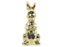 BRW Декоративна фігурка BRW Кролик 20 см, золотий 092552 фото thumb №1