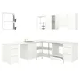 IKEA ENHET ЭНХЕТ, угловая кухня, белый 693.380.23 фото