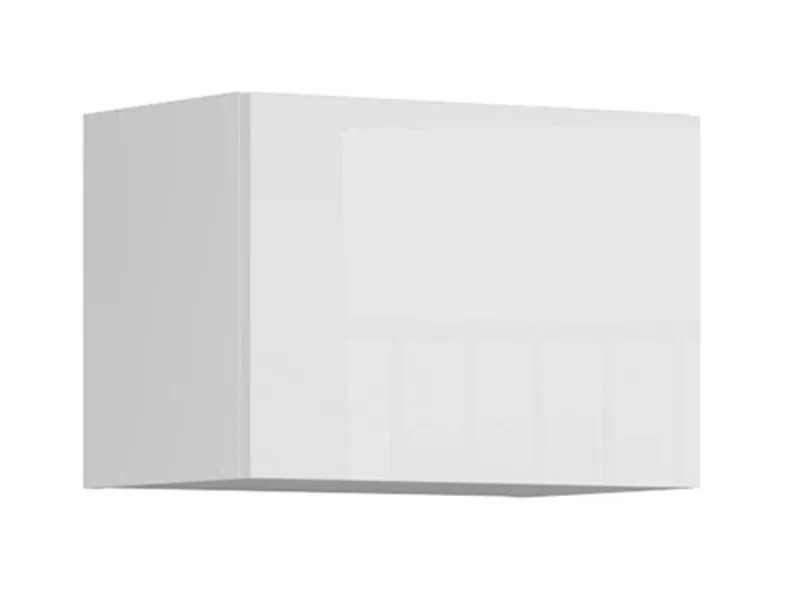 BRW Верхний кухонный гарнитур Tapo Special 50 см наклонный белый экрю, альпийский белый/экрю белый FK_GO_50/36_O-BAL/BIEC фото №2