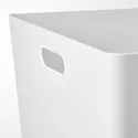 IKEA KUGGIS КУГГИС, контейнер, белый, 37x54x21 см 105.685.20 фото thumb №9