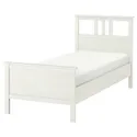 IKEA HEMNES ХЕМНЭС, каркас кровати, белая морилка / Лурой, 90x200 см 490.095.51 фото thumb №1