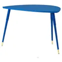 IKEA LÖVBACKEN ЛЕВБАККЕН, журнальний столик, синій, 77x39 см 905.570.99 фото thumb №1