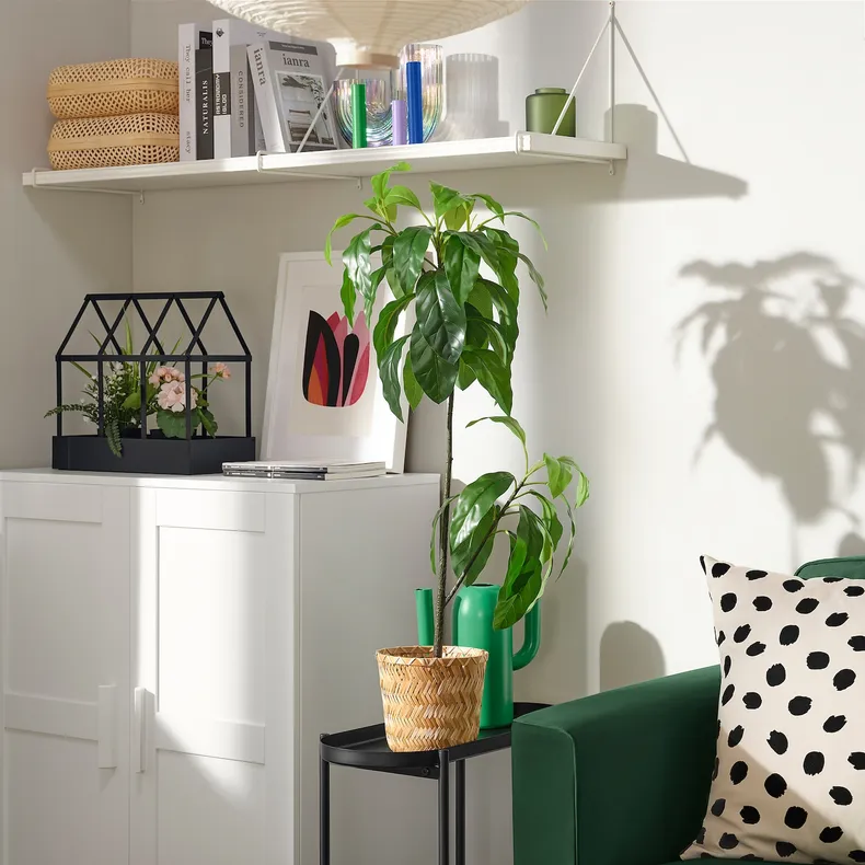 IKEA FEJKA ФЕЙКА, искусственное растение в горшке, внутренняя / внешняя сторона авокадо, 15 см 105.716.93 фото №2