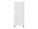 BRW кухонна шафа для вбудованого холодильника Top Line 60 см права глянцевий білий, альпійський білий/глянцевий білий TV_DL_60/143_P-BAL/BIP фото thumb №1