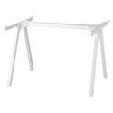 IKEA TROTTEN ТРОТТЕН, подстолье для столешницы, белый, 120x70x75 см 404.747.56 фото thumb №1