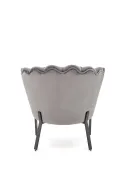 Мягкое кресло HALMAR ANGELO серый/черный фото thumb №11