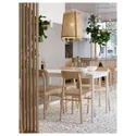 IKEA KNIXHULT КНИКСХУЛЬТ, подвесной светильник, бамбук / ручная работа, 40 см 404.048.86 фото thumb №2