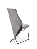 Кухонний стілець HALMAR K485 сірий, чорний фото thumb №5