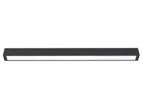 BRW Прямой светодиодный потолочный светильник в стальном черном цвете 088848 фото