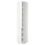 IKEA METOD МЕТОД, высокий шкаф с полками / 2 дверцы, белый / Рингхульт белый, 40x60x220 см 794.564.31 фото