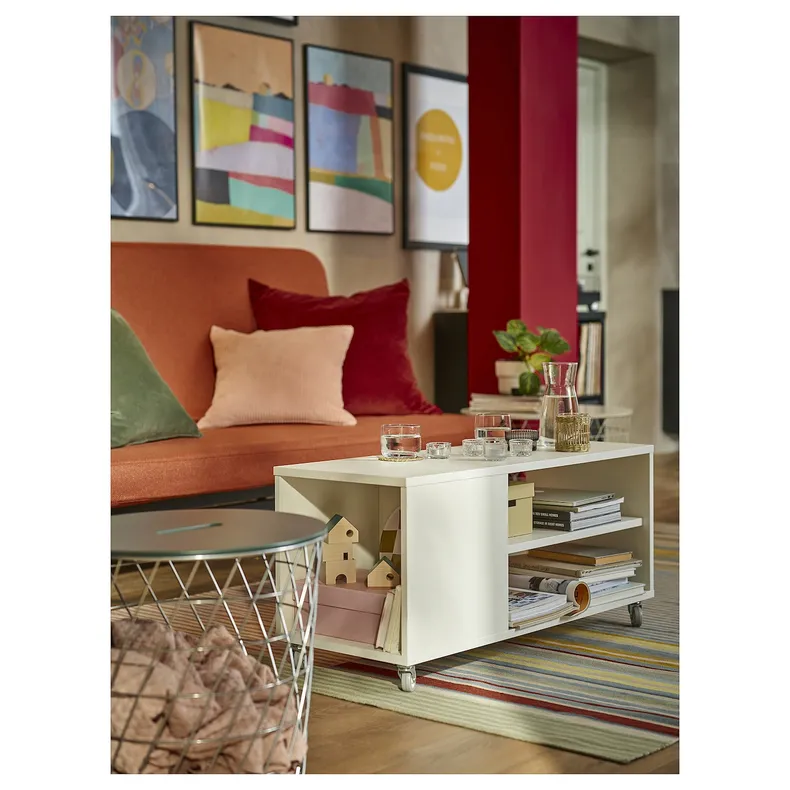 IKEA NYHAMN НИХАМН, 3-местный диван-кровать, Матрас с карманными пружинами/Skartoft красный/коричневый 694.946.31 фото №7