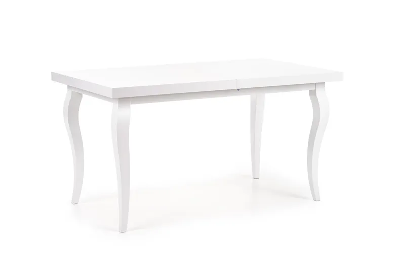 Кухонний стіл HALMAR MOZART 140-180/80 білий фото №1