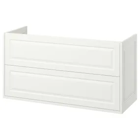 IKEA TÄNNFORSEN ТАННФОРСЕН, шкаф для раковины с ящиками, белый, 120x48x63 см 305.351.14 фото