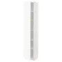 IKEA METOD МЕТОД, высокий шкаф с полками, белый Энкёпинг / белая имитация дерева, 40x37x200 см 194.735.13 фото