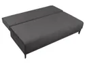 BRW Тримісний диван-ліжко Sentila з ящиком для зберігання велюровий сірий, Trinitykaro 15 Graphite/Trinity 15 Graphite SO3-SENTILA-LX_3DL-G3_BA31DF фото thumb №6
