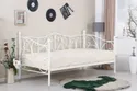 Ліжко односпальне HALMAR SUMATRA 90x200 см біле фото thumb №1