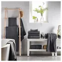 IKEA SALVIKEN САЛЬВІКЕН, рушничок, антрацит, 30x30 см 803.493.55 фото thumb №5