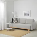 IKEA GRUNNARP ГРУННАРП, 3-местный диван-кровать, светло-серый 804.856.30 фото thumb №3