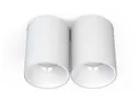 BRW Двухточечный накладной светильник Eye tone в стальном белом цвете 085485 фото thumb №1