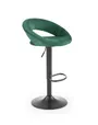 Барный стул HALMAR H102 хокер темно-зеленый фото
