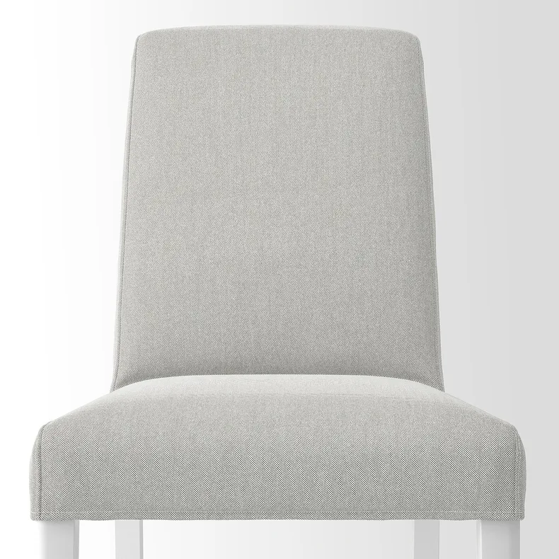 IKEA STRANDTORP СТРАНДТОРП / BERGMUND БЕРГМУНД, стол и 6 стульев, белый / светло-серый, 150 / 205 / 260 см 394.410.93 фото №7